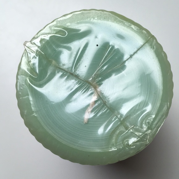 Scented Pillar Candle Fresh Cucumber Concombre Frais - Picture 5 of 5